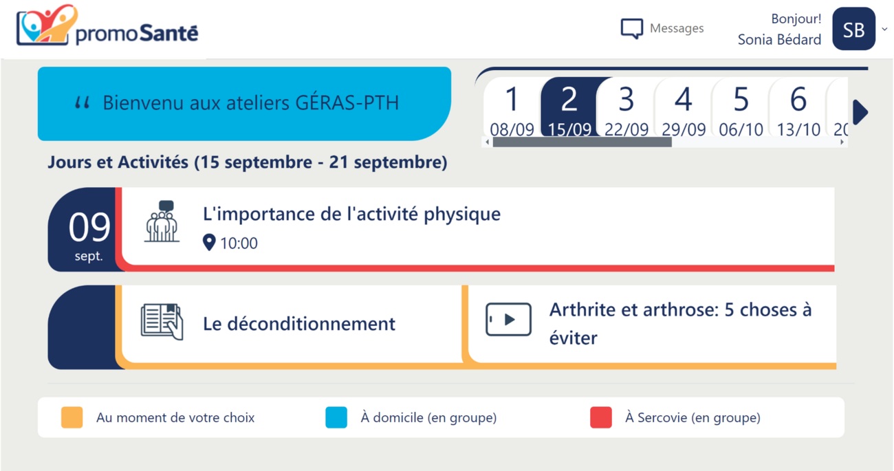 Plateforme Promo-Santé - GERAS-PTH