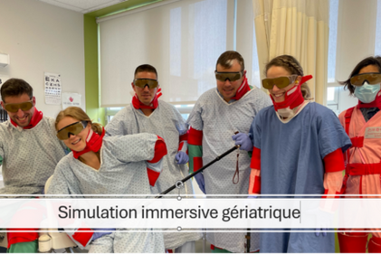 Simulation immersive gériatrique du LIPPA